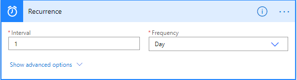 frequency interval microsoft dynamics crm power automate flows