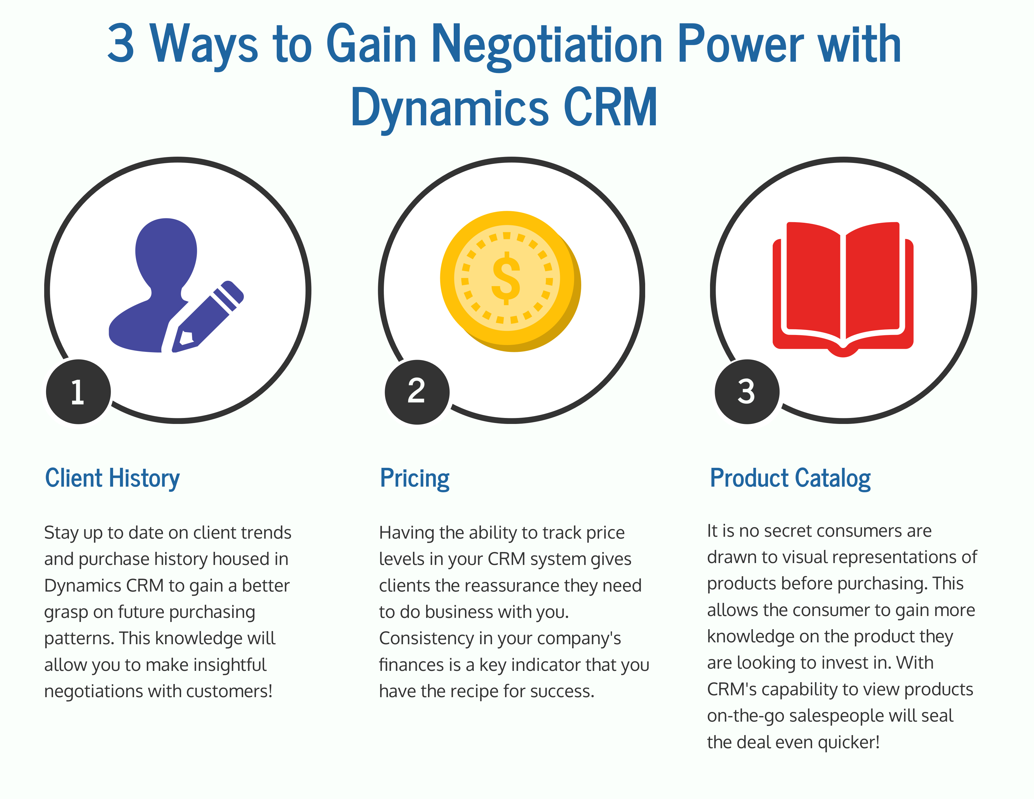 3 ways to gain negotiation power with dynamics crm