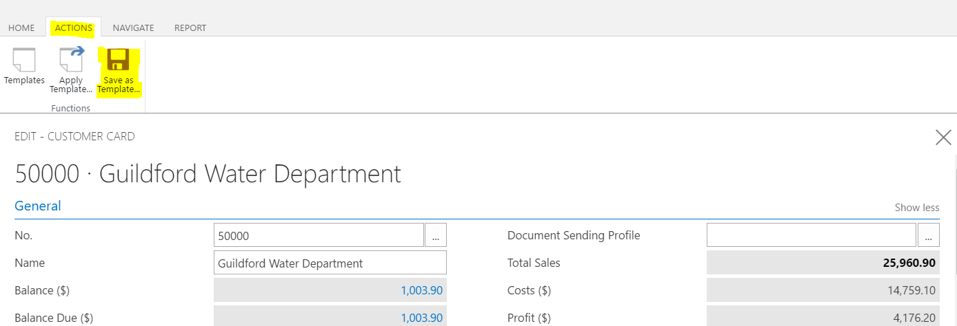 Dynamics 365 for Financials