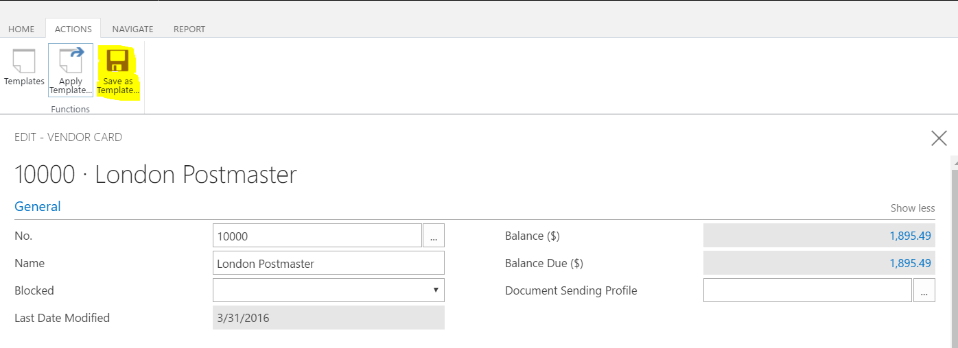 dynamics 365 for financials