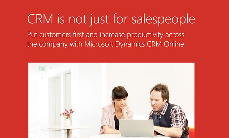 CRM is not just for salespeople