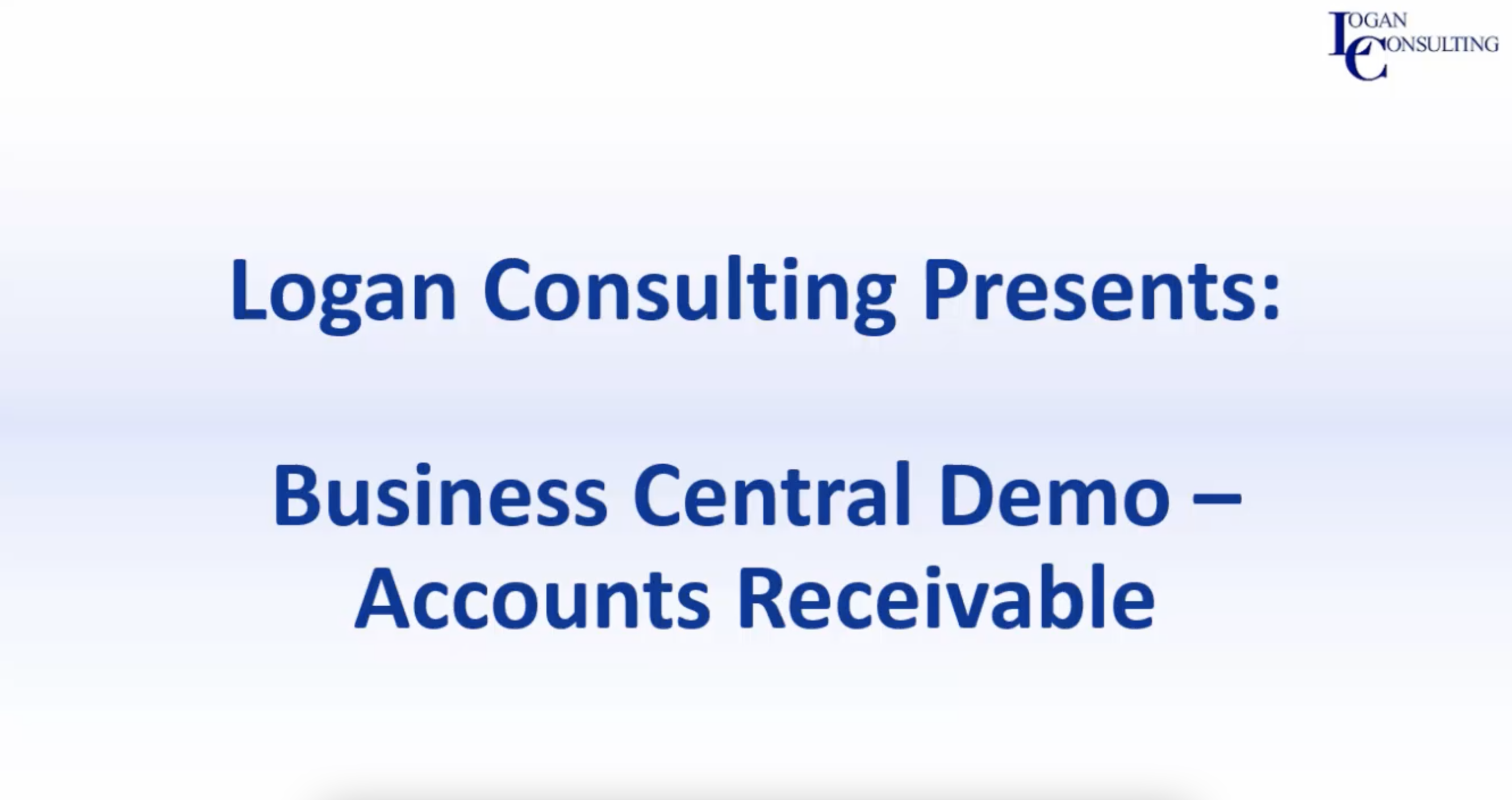 Processing Accounts Receivable in Business Central An InDepth Demo